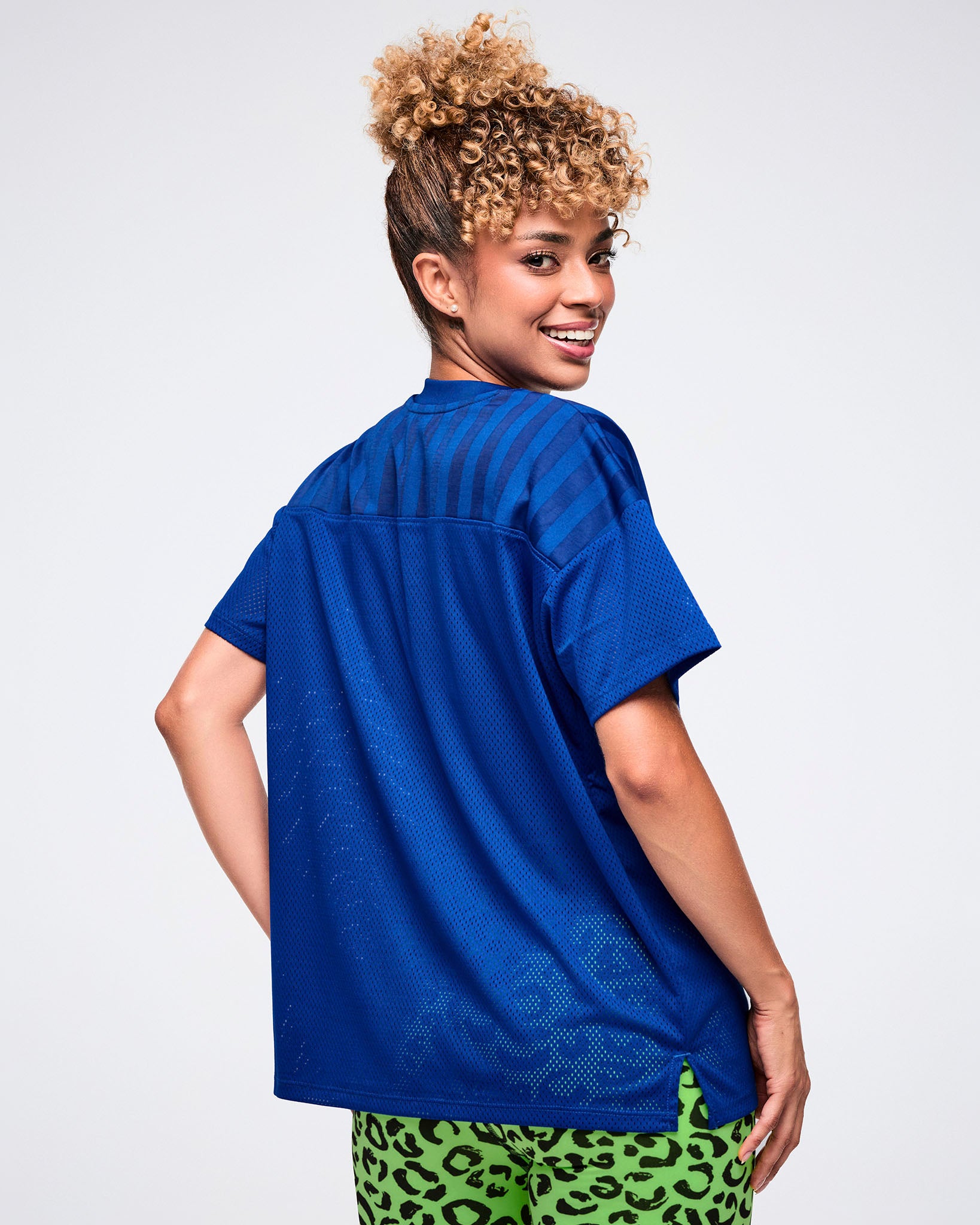 Dale-Z Mesh Top With Yoke – Zumba Wear | STRONG iD