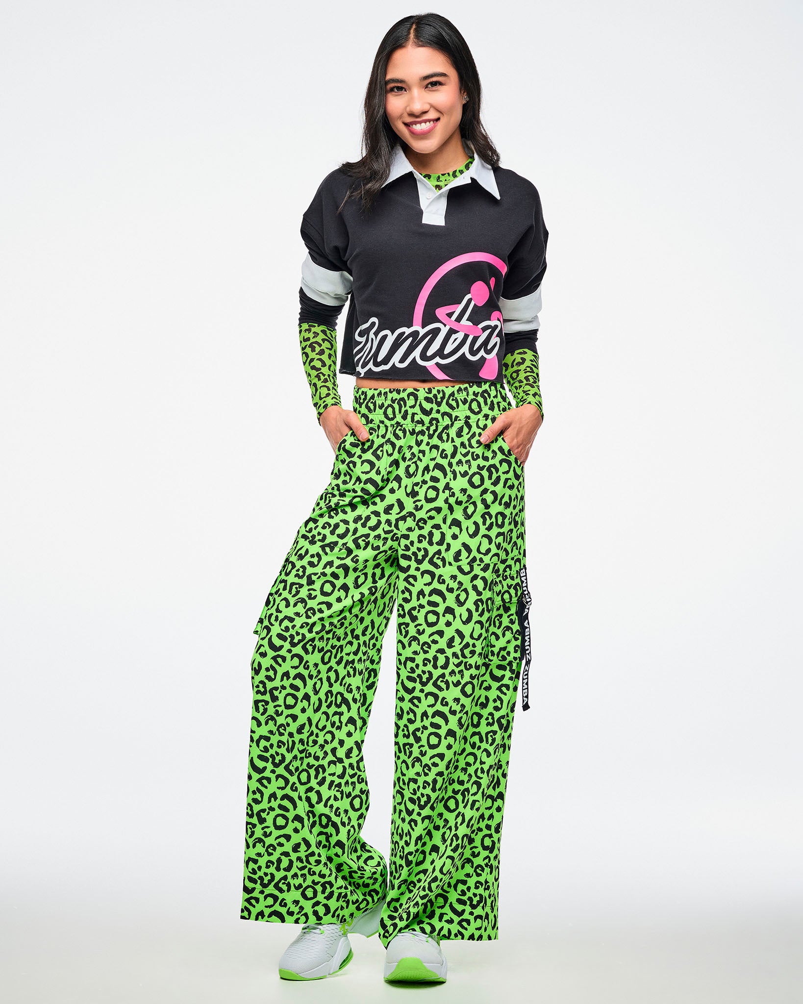 Dale-Z Long Sleeve Crop Polo – Zumba Wear | STRONG iD