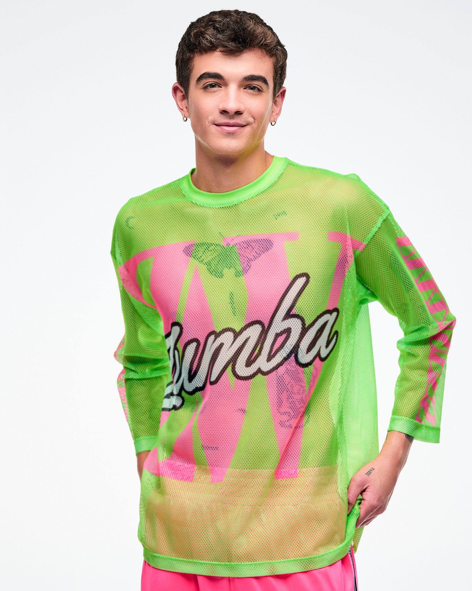 Dale-Z Oversized Mesh Long Sleeve Top – Zumba Wear | STRONG iD