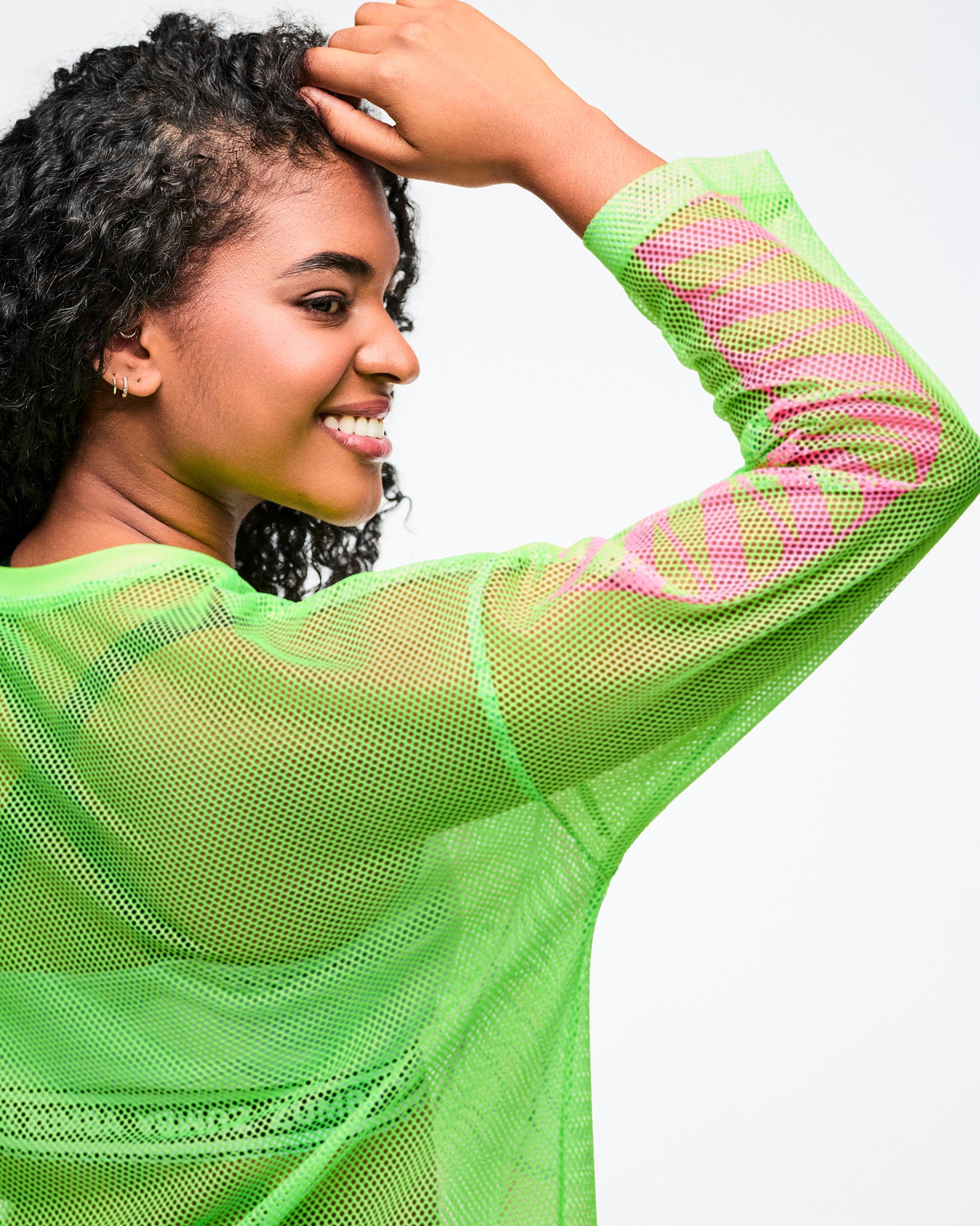 Dale-Z Oversized Mesh Long Sleeve Top – Zumba Wear | STRONG iD