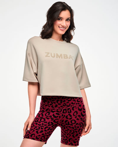 Zumba Modal Drop Shoulder Top
