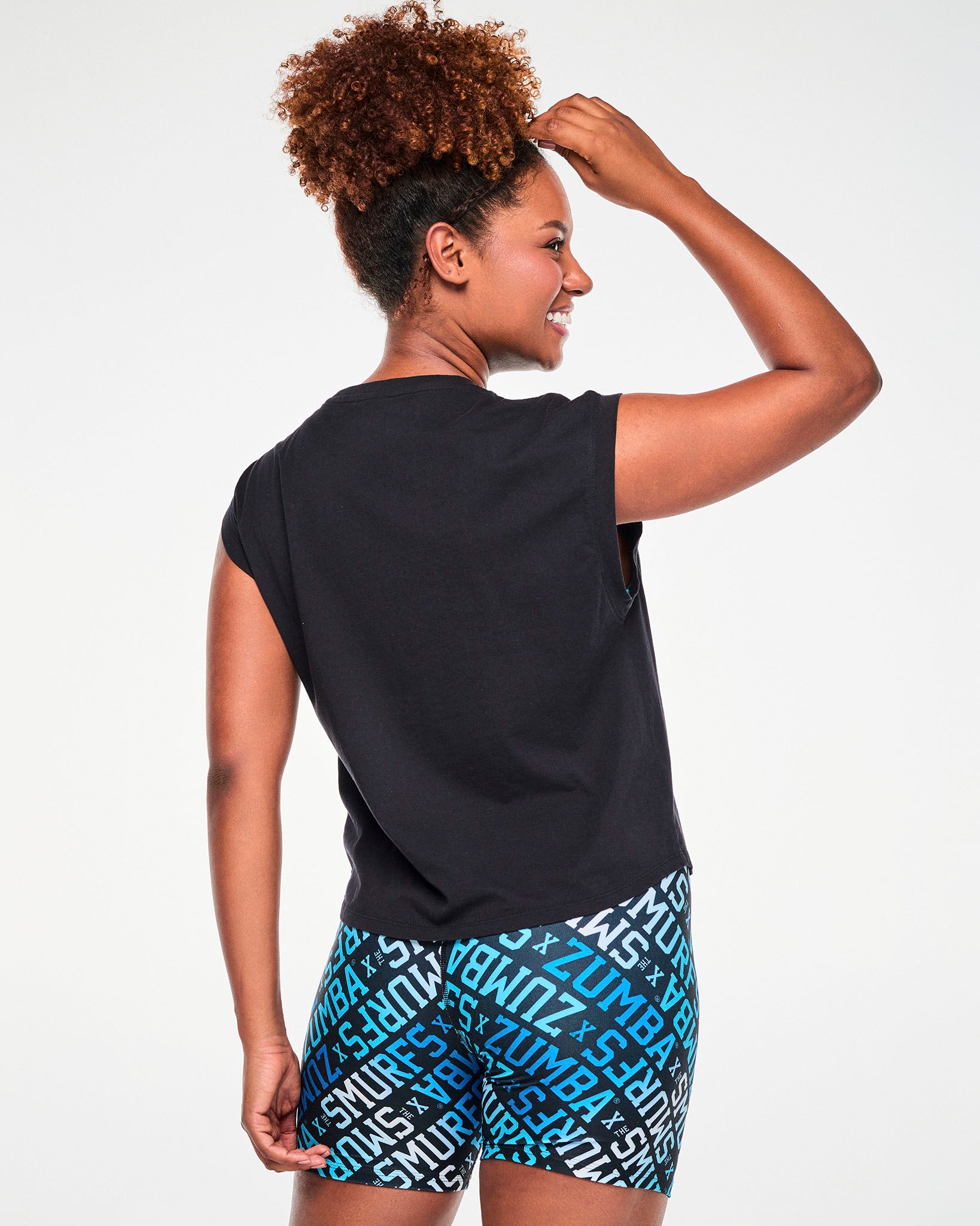 Zumba X The Smurfs Extended Shoulder Loose Tank – Zumba Wear
