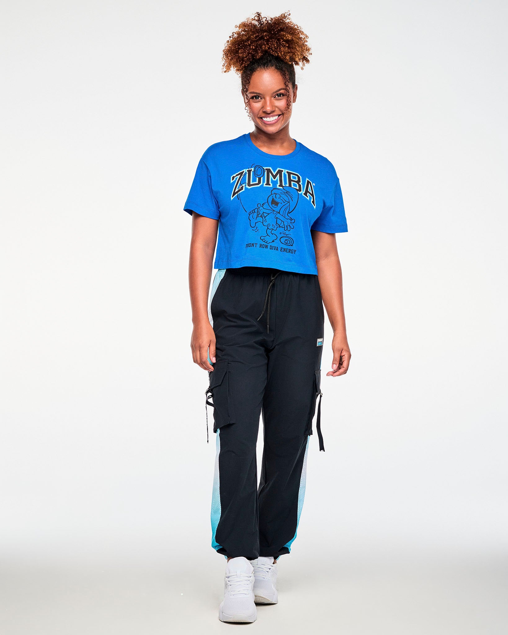 Zumba X The Smurfs Crew Neck Crop Top – Zumba Wear | STRONG iD