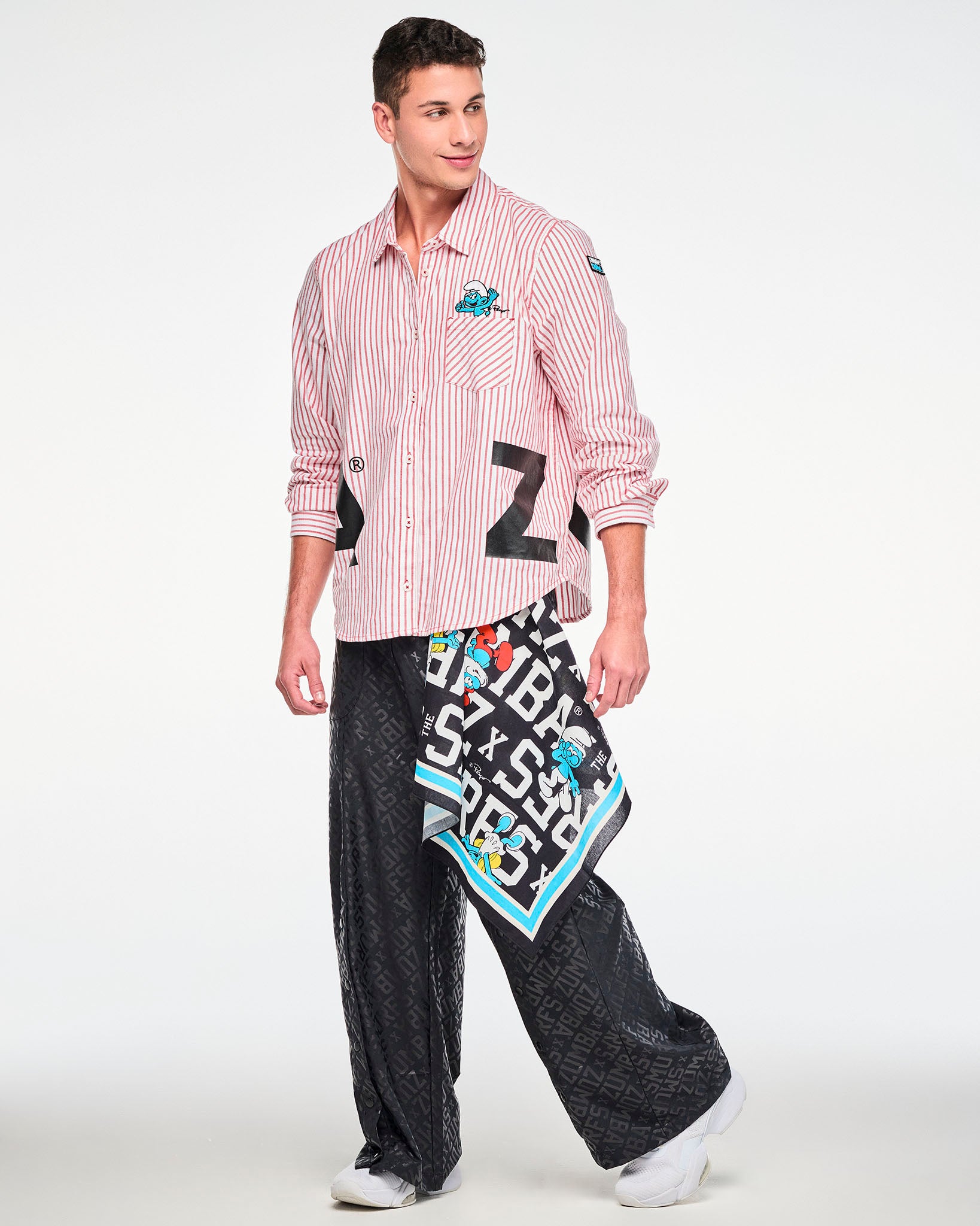 Zumba X The Smurfs Button Down – Zumba Wear | STRONG iD