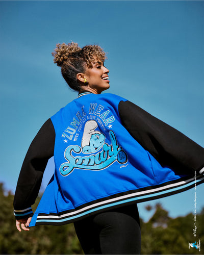 Zumba X The Smurfs Varsity Jacket