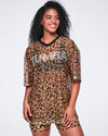 Zumba Wildbeat Oversized Mesh Top