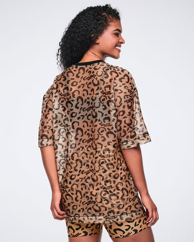 Zumba Wildbeat Oversized Mesh Top