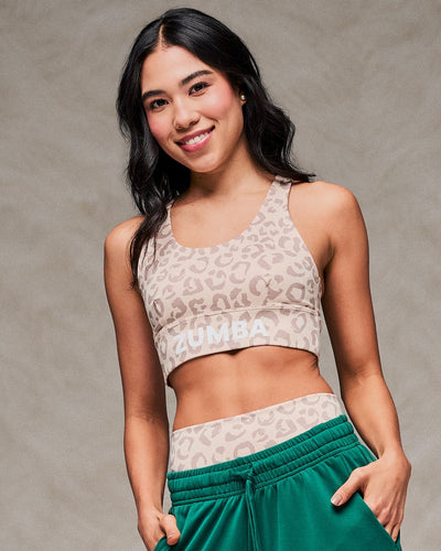 Zumba Z-Lift Scoop Neck Bra