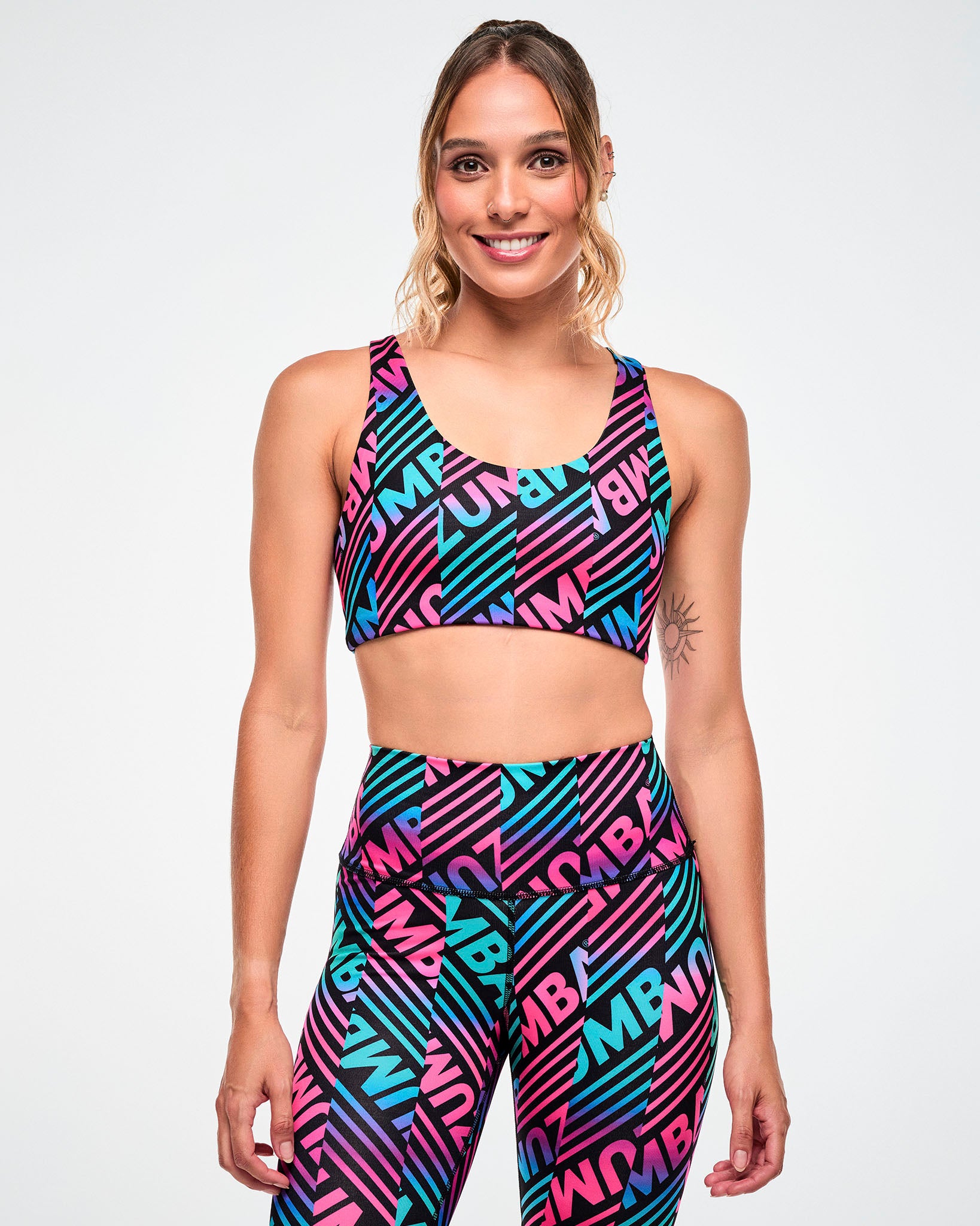 Electric Feel Z-Lift Reversible Scoop Bra – Zumba Wear | STRONG iD