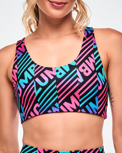 Electric Feel Z-Lift Reversible Scoop Bra
