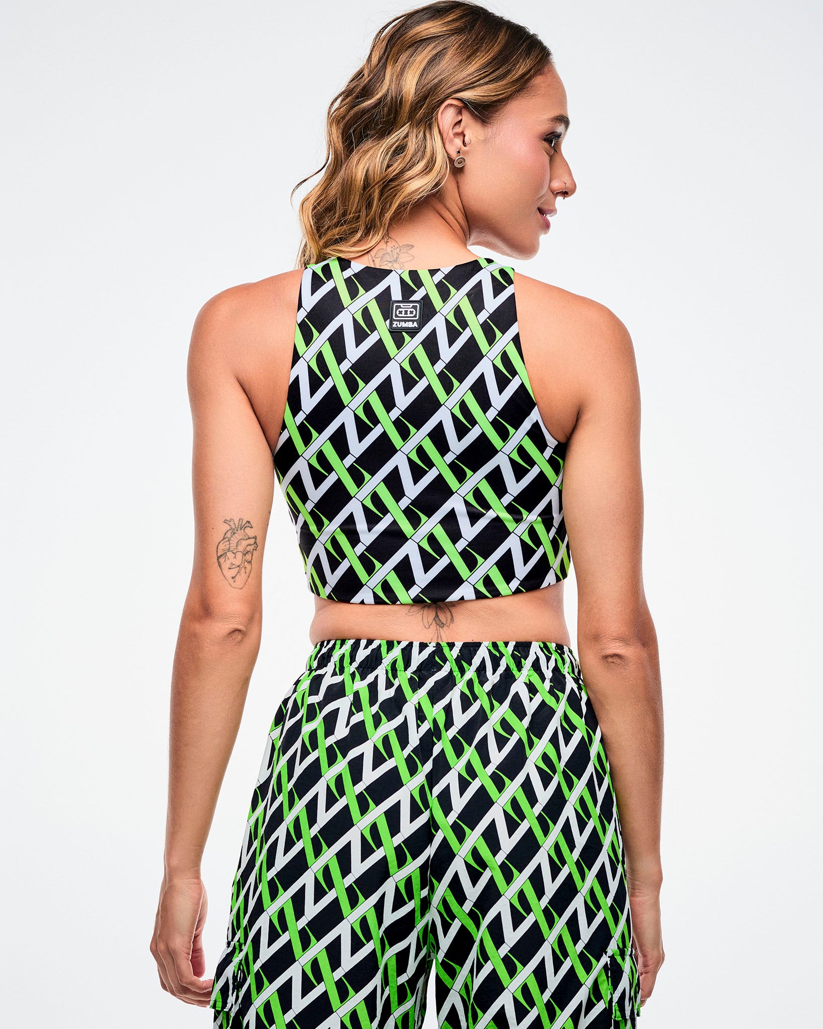 Dale-Z High Neck Crop Top – Zumba Wear | STRONG iD