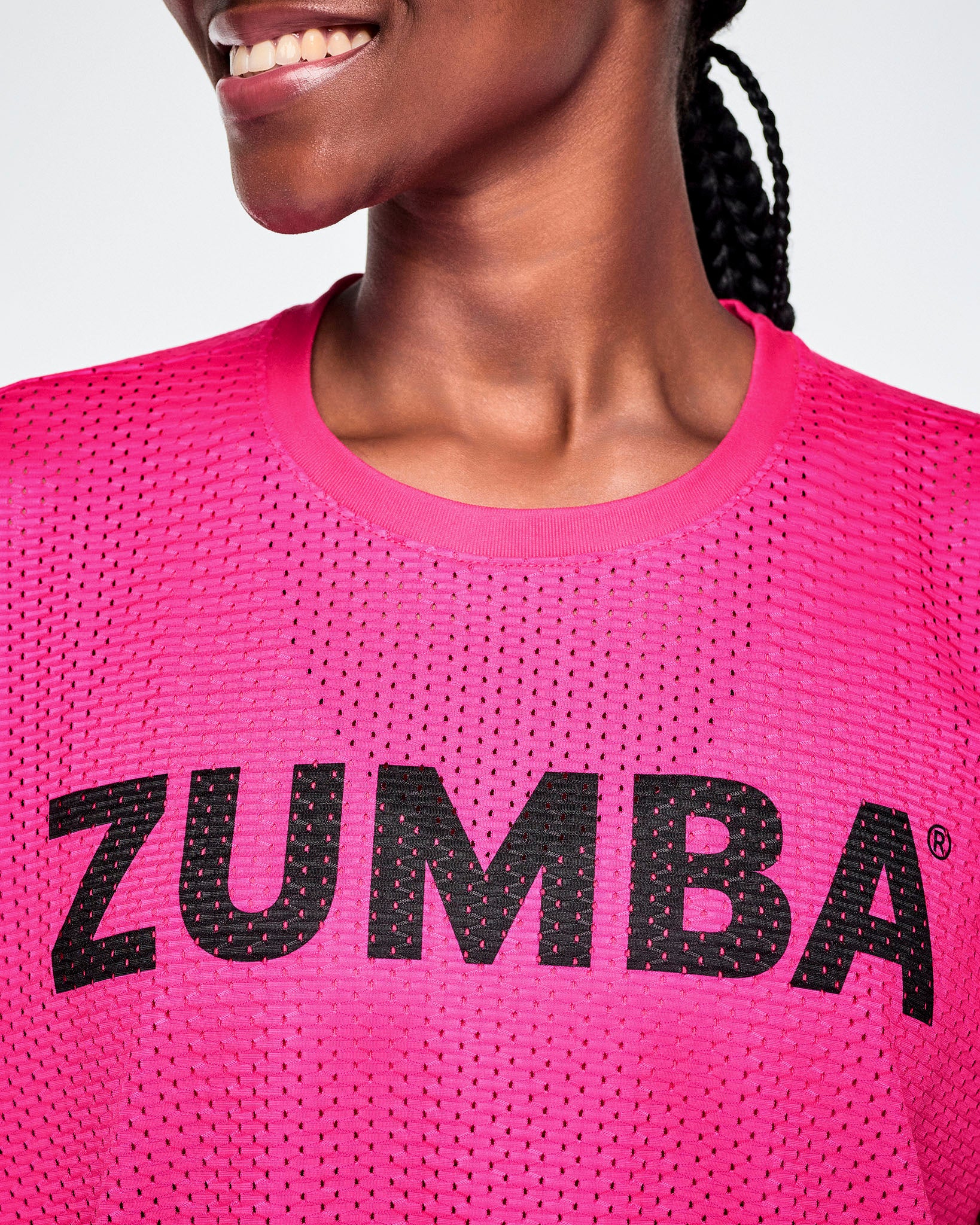 Ultrabright Mesh High Low Top – Zumba Wear | STRONG iD
