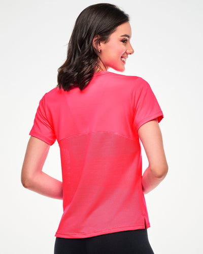 Electric Feel Top With Mesh Back
