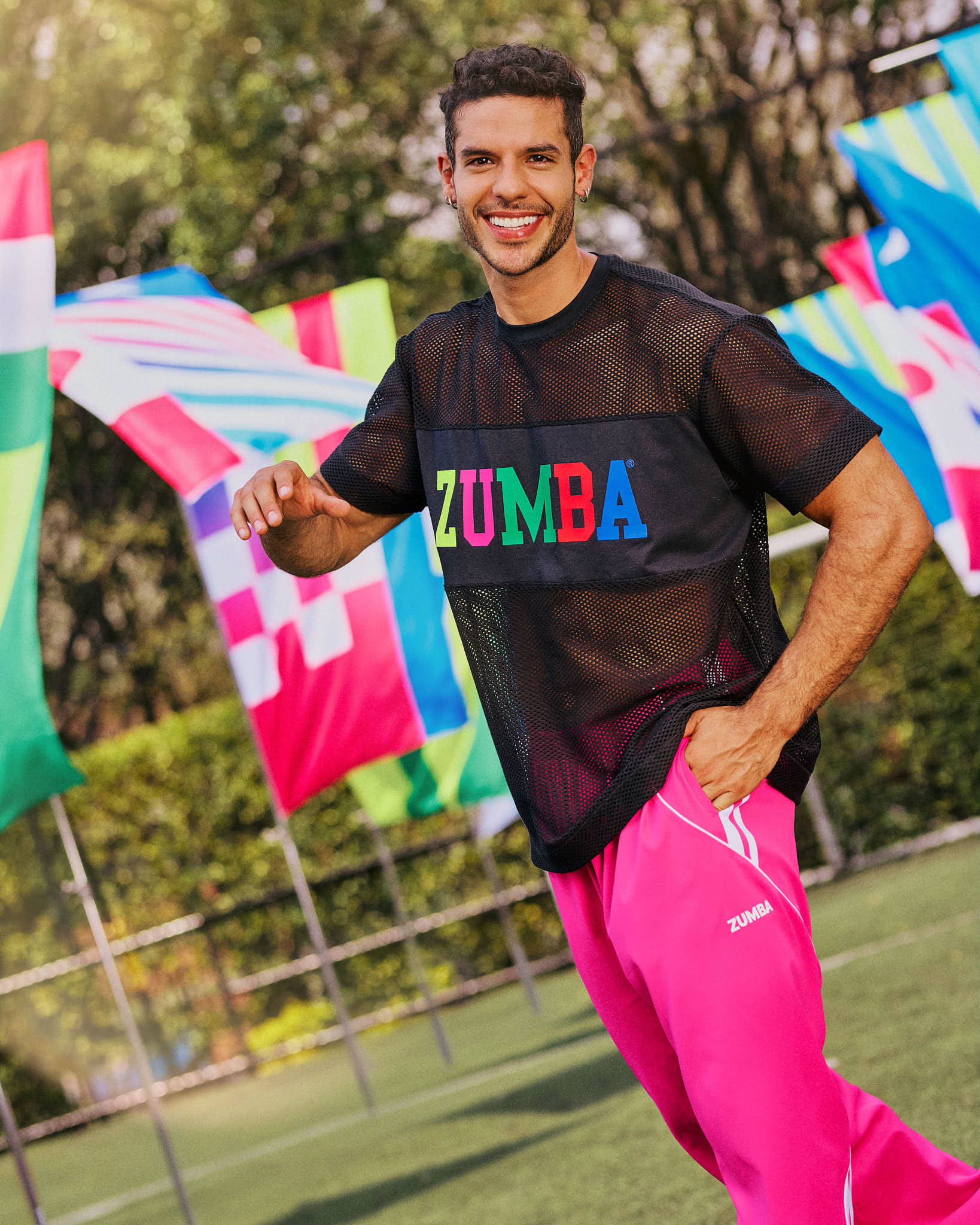 Zumba Worldwide Boxy Mesh Top – Zumba Wear | STRONG iD