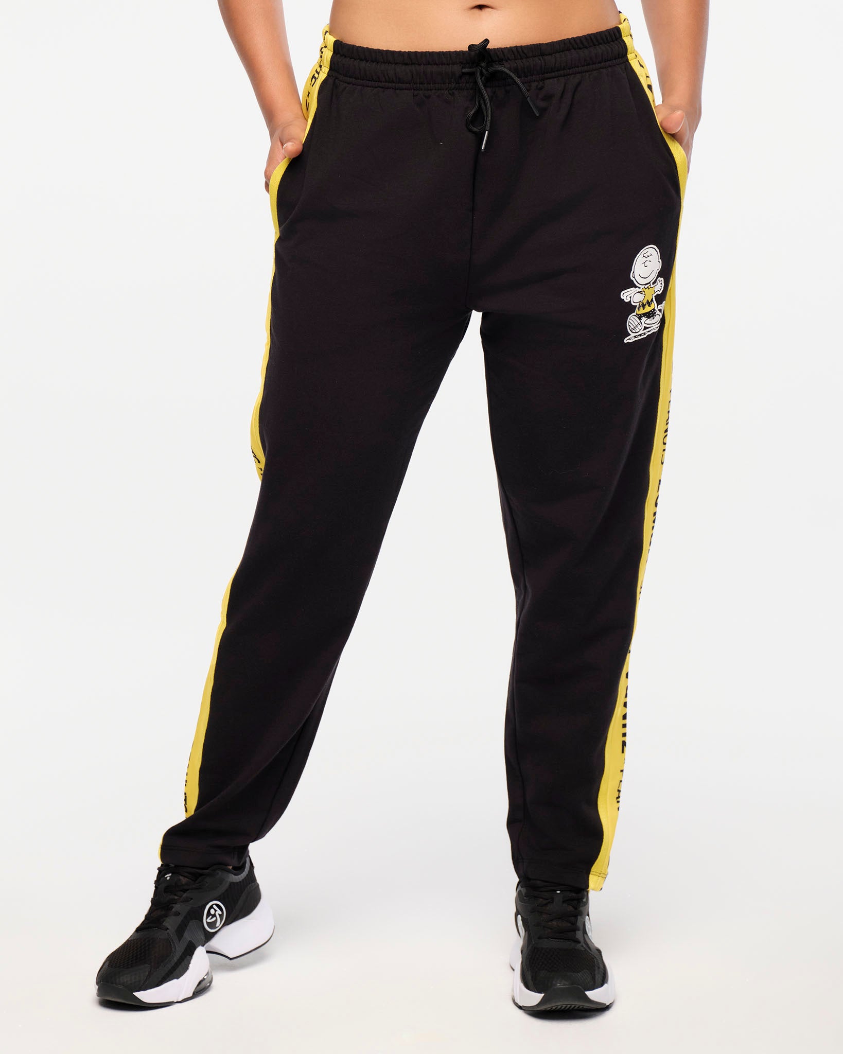 Zumba X Peanuts Men s Knit Jogger With Side Inserts Zumba Wear STRONG iD