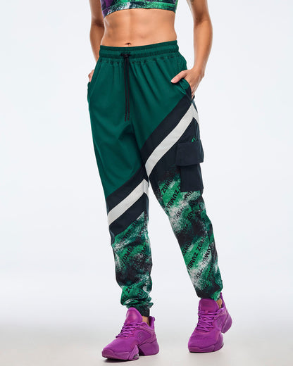 Apres Zumba Men's Woven Cargo Pants
