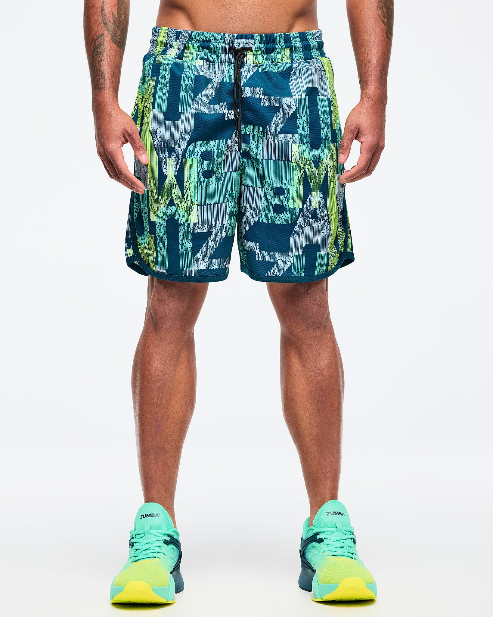 Latin Movement Men's Mesh Shorts – Zumba Wear | STRONG iD