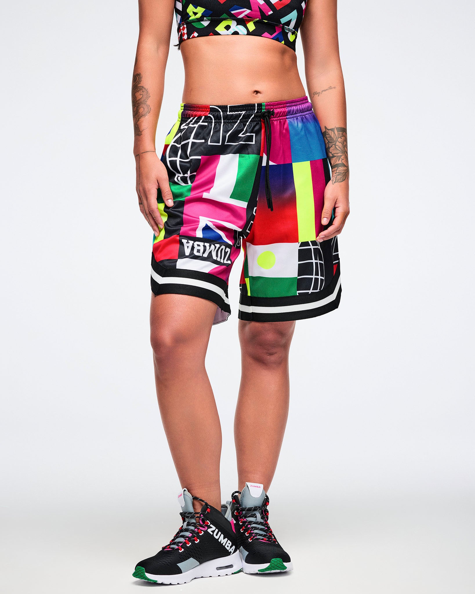 Worldwide Men's Mesh Shorts – Zumba Wear | STRONG iD