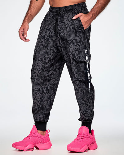 Rock 'n' Roll Men's Woven Cargo Pants