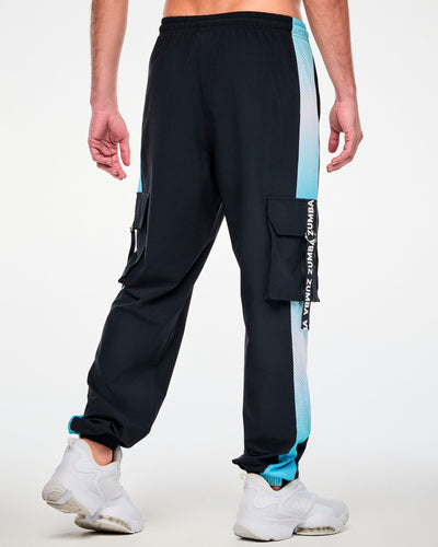 Zumba X The Smurfs Men's Woven Cargo Pants