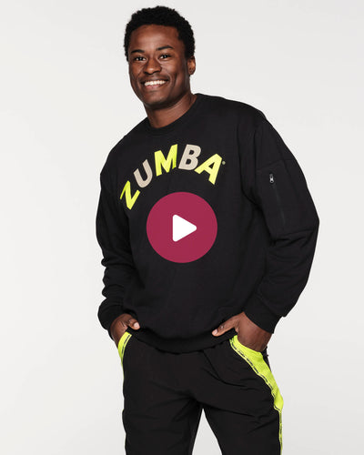 Zumba Miami Men's Pullover Sweatshirt  3d model