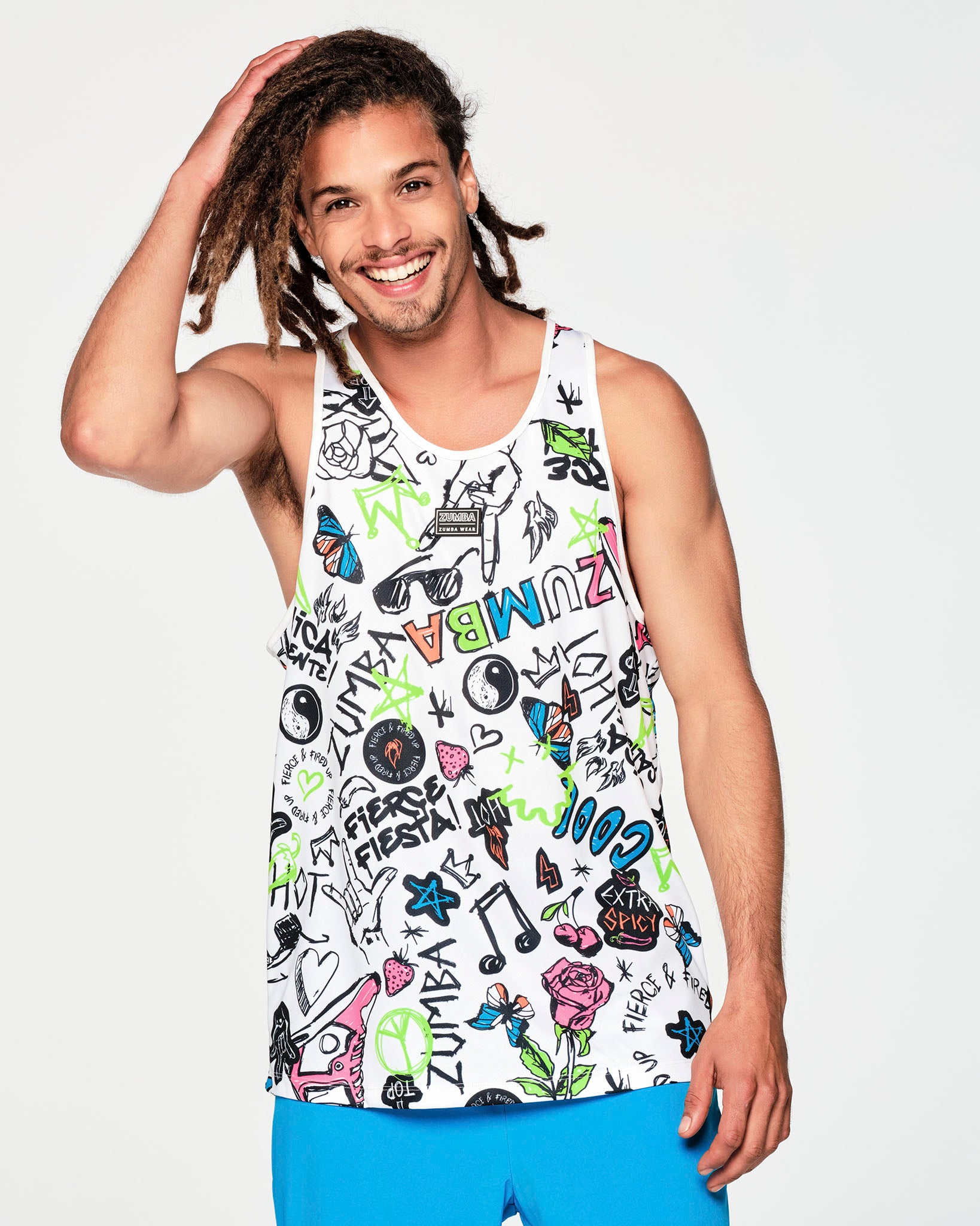 Zumba Fired Up Men s Tank Zumba Wear STRONG iD