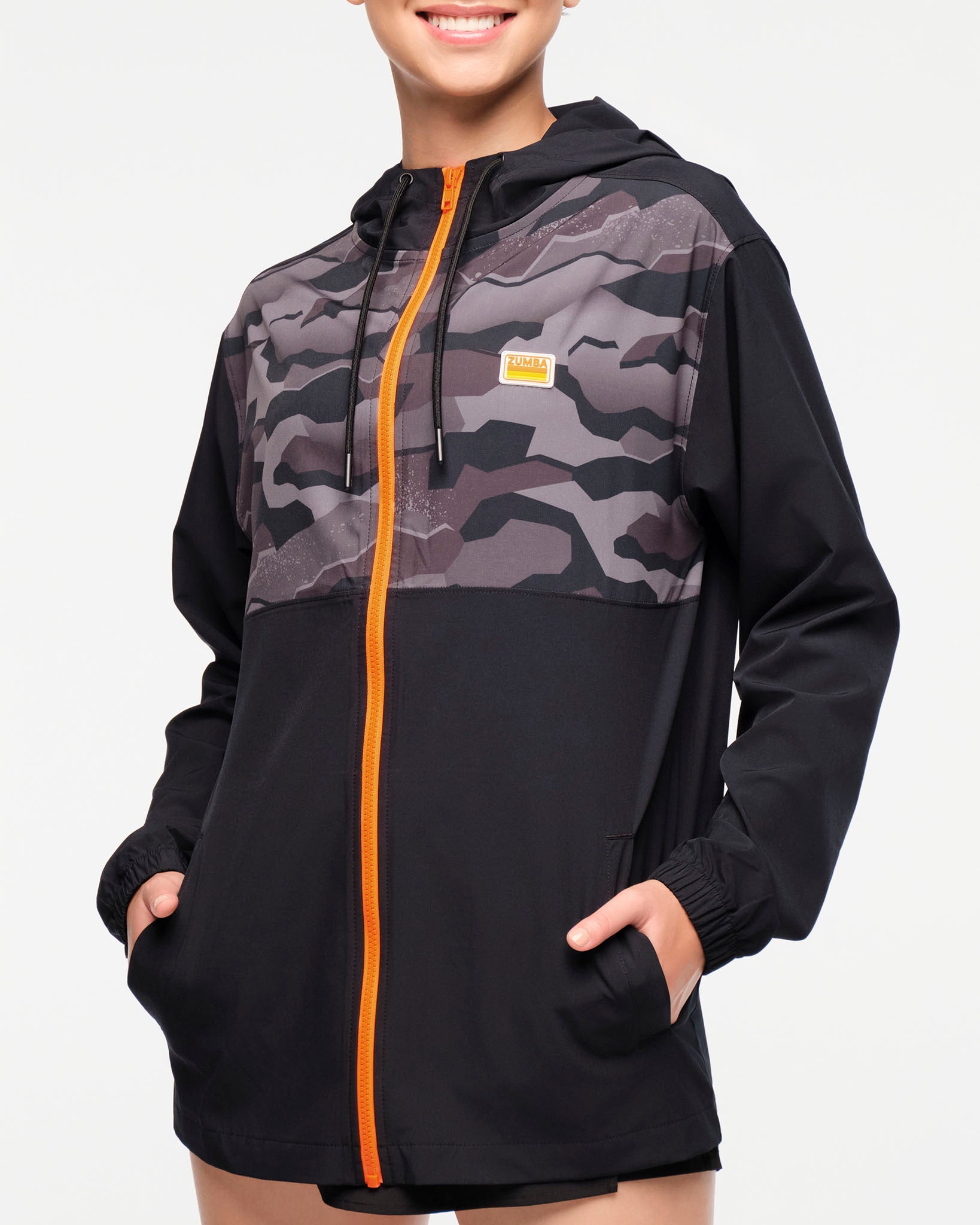 Zumba Explore Men's Hooded Windbreaker Jacket – Zumba Wear