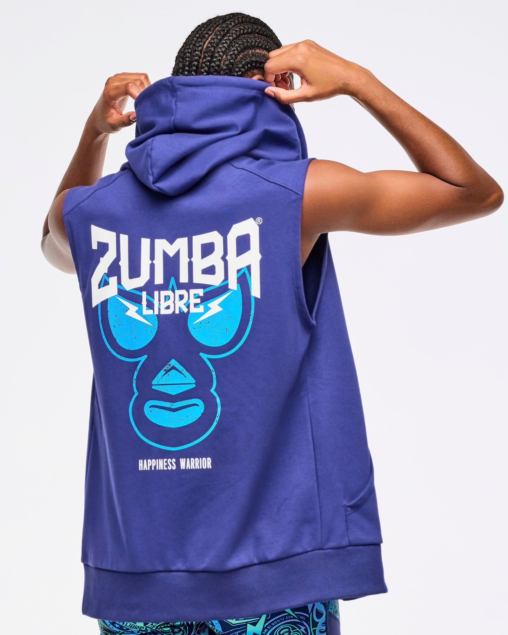 Zumba Libre Men's Sleeveless Zip-Up Hoodie – Zumba Wear | STRONG iD