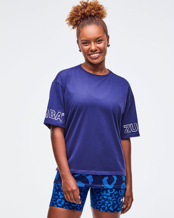 Sizzlin' Men's Crew Neck Tee With Double Layered Hem