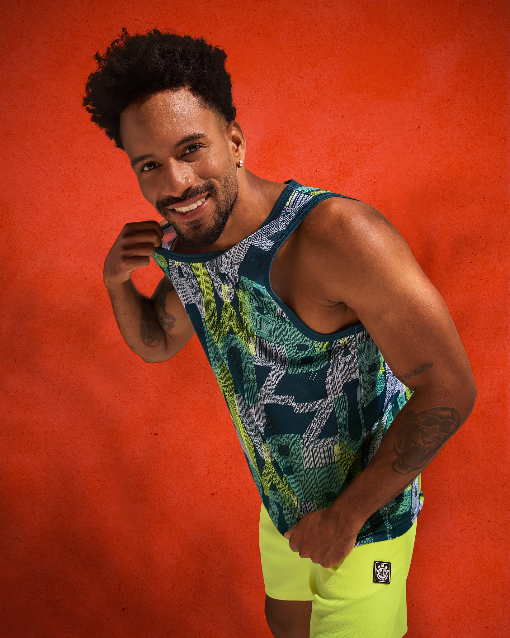 Latin Movement Men's Basketball Tank – Zumba Wear | STRONG iD