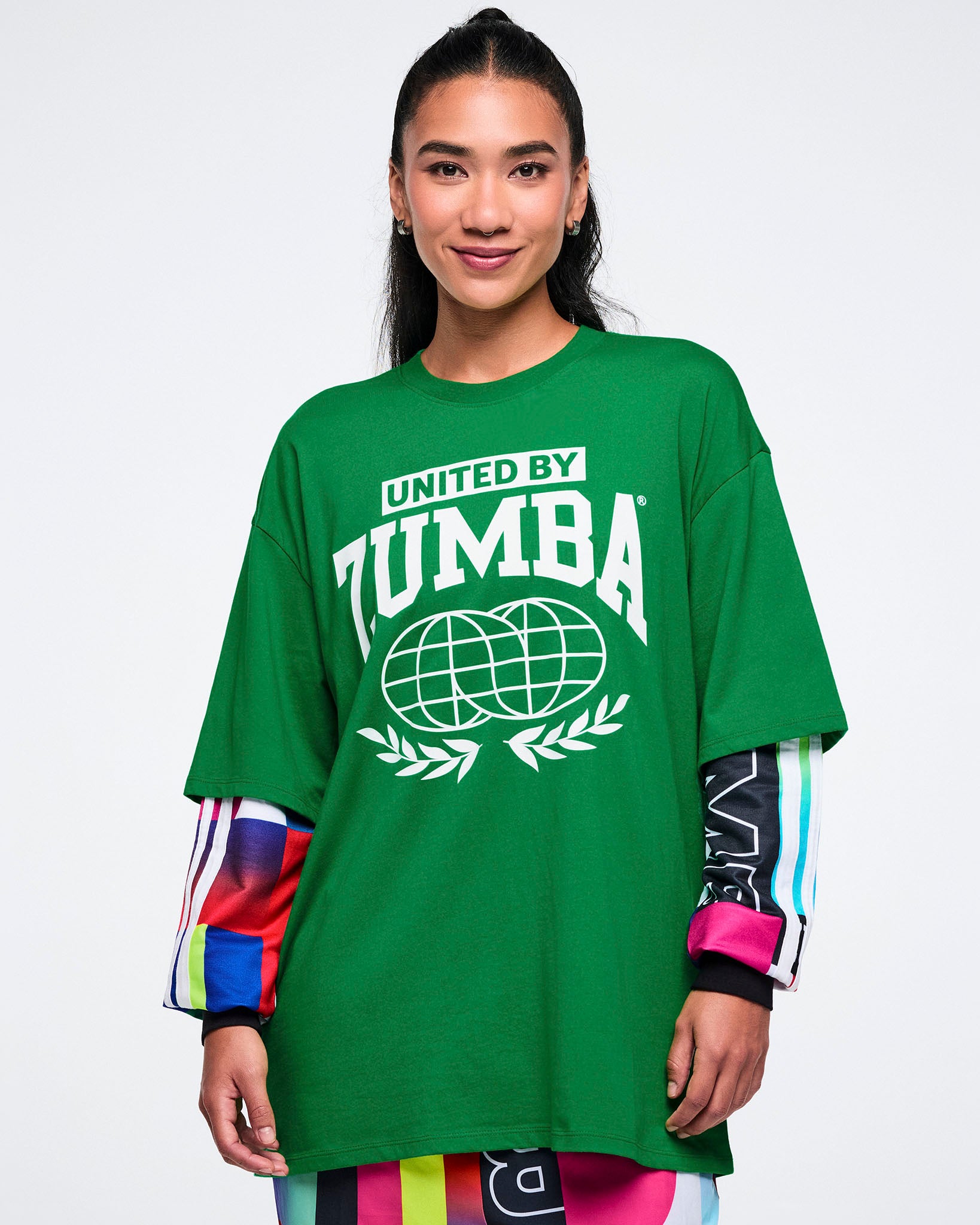 Worldwide Men's Oversized Crew Neck Tee – Zumba Wear | STRONG iD
