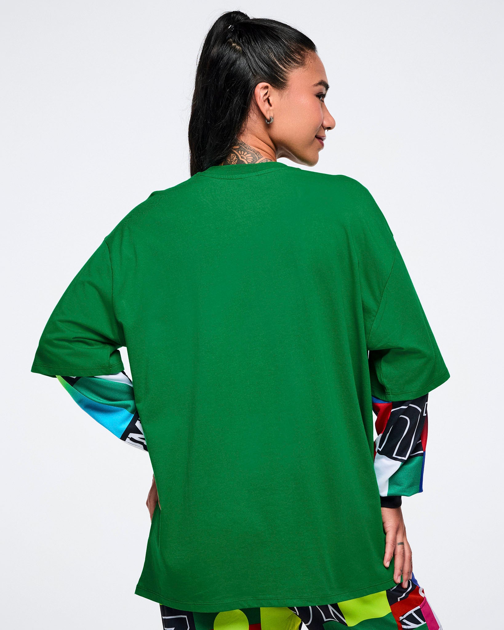 Worldwide Men's Oversized Crew Neck Tee – Zumba Wear | STRONG iD
