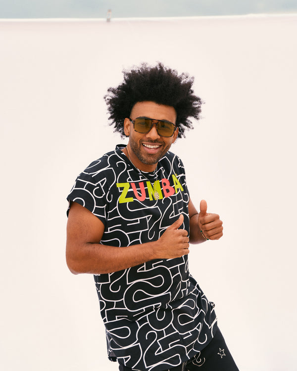 Zumba 25 Men's Round Hem Tee