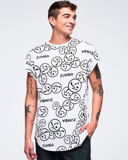 Zumba Basic Men's Round Hem Tee