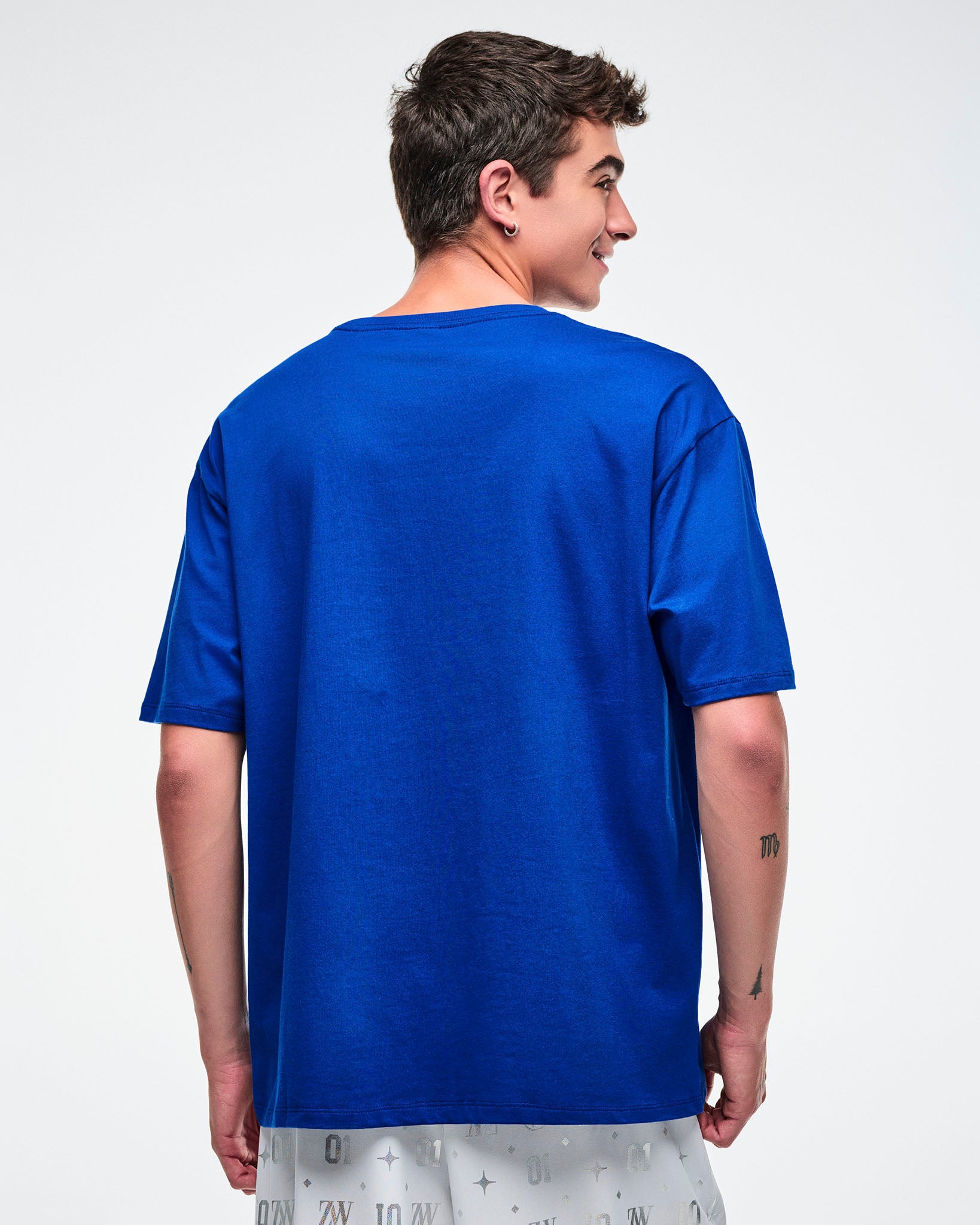 Dale-Z Men's Crew Neck Tee - Blue – Zumba Wear | STRONG iD