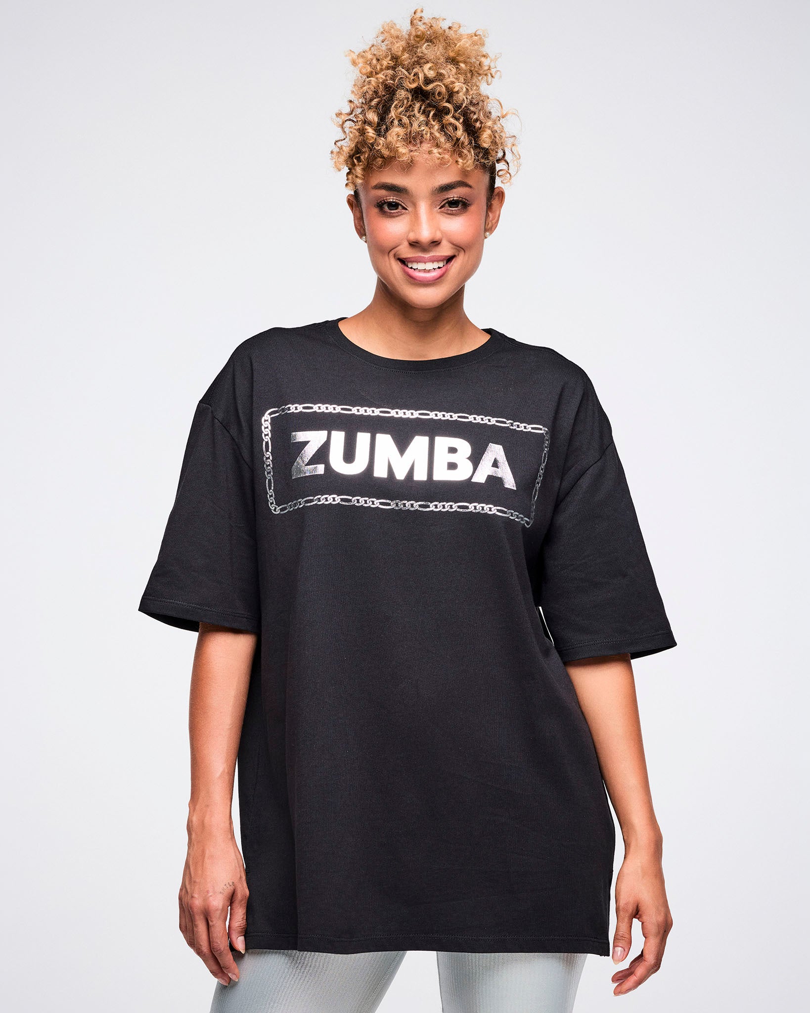 Dale-Z Men's Crew Neck Tee - Black – Zumba Wear | STRONG iD