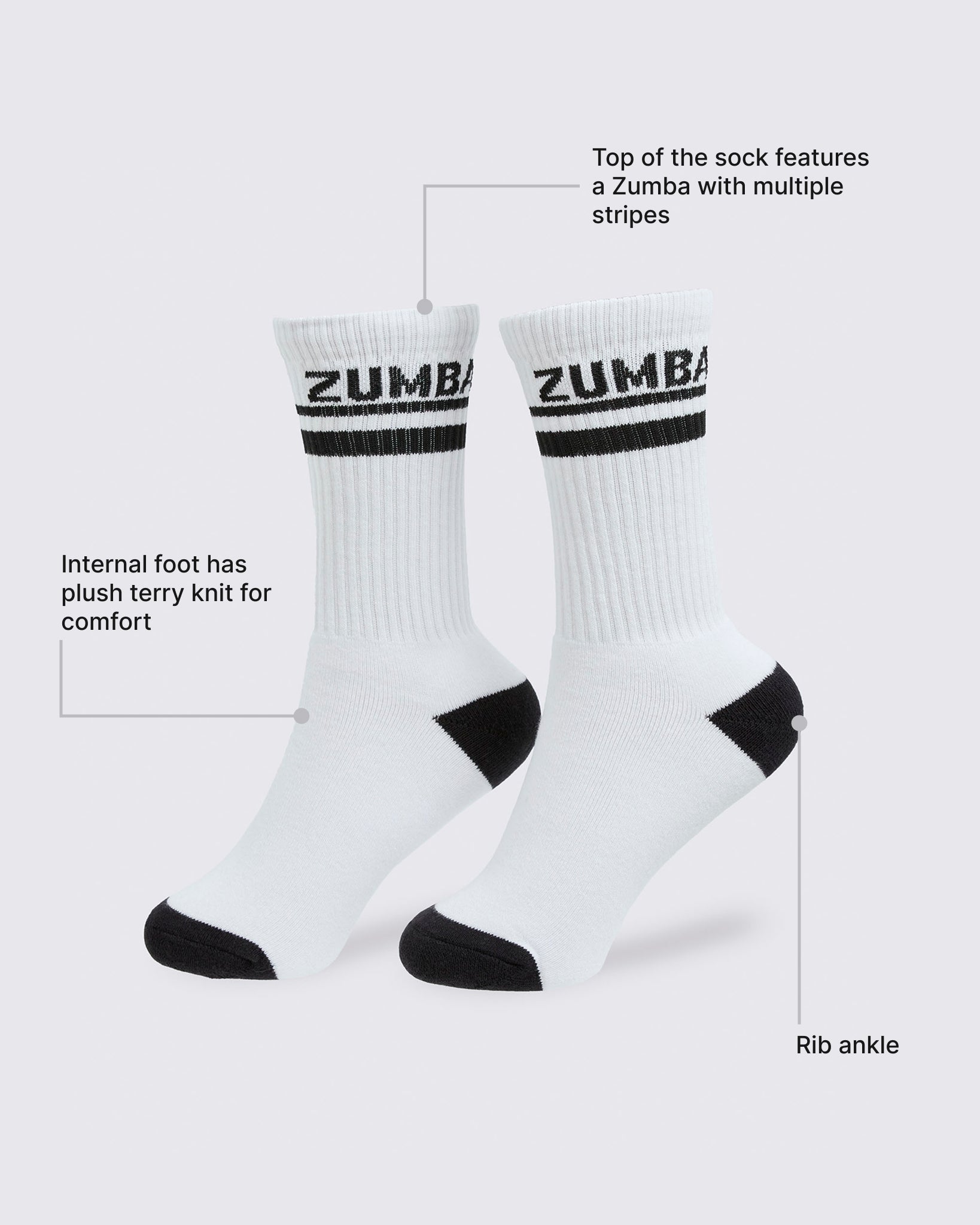 Zumba Core Plush High Socks – Zumba Wear | STRONG iD