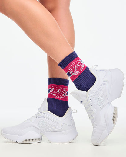 Class of 2001 Plush Half Crew Sock