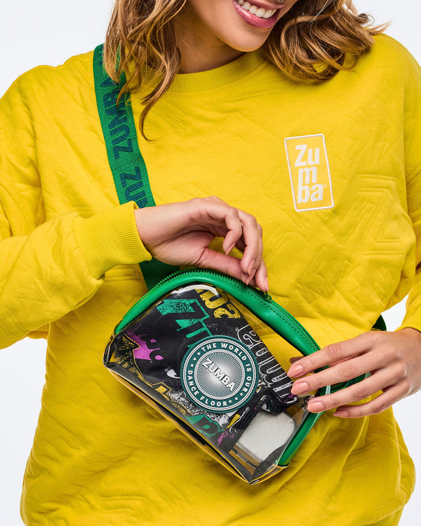 Apres Zumba Clear Belt Bag