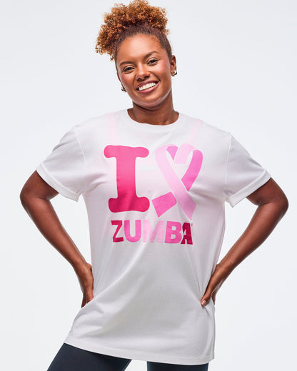 I Love Zumba Pink Tees 12PK