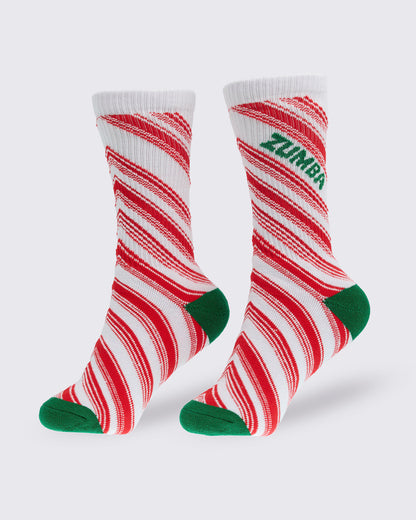Zumba Holiday Plush High Socks