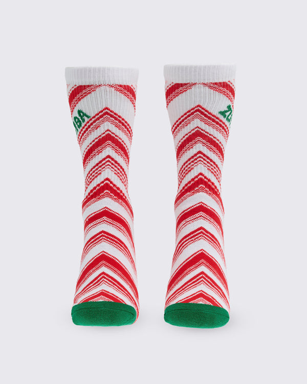 Zumba Holiday Plush High Socks