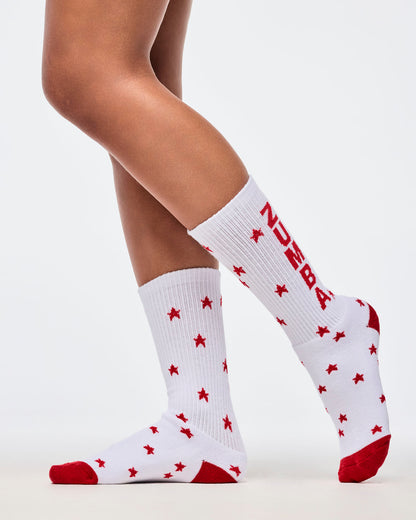 Zumba Holiday Plush High Socks