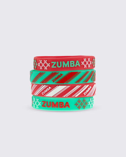 Zumba Holiday Rubber Bracelets 50PK