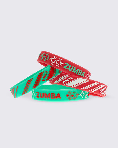 Zumba Holiday Rubber Bracelets 50PK