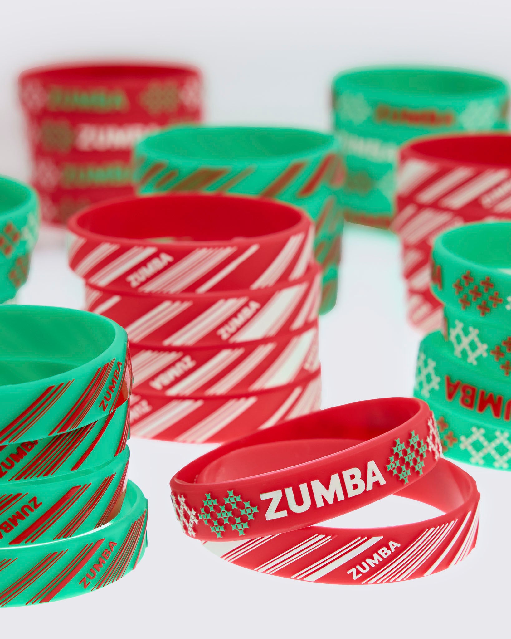 Zumba Holiday Rubber Bracelets 50PK – Zumba Wear | STRONG iD