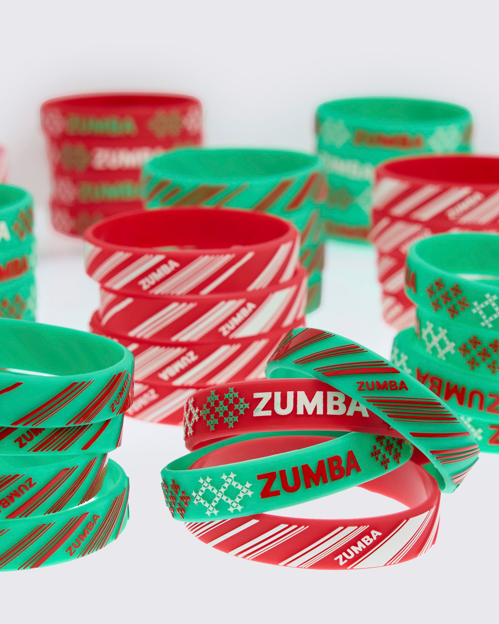 Zumba Holiday Rubber Bracelets 50PK – Zumba Wear | STRONG iD