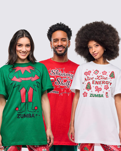 Zumba Holiday Tees 12PK