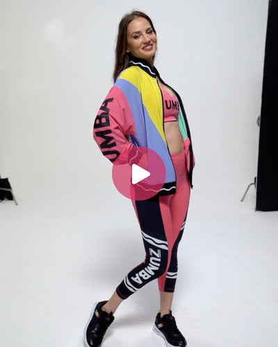 Zumba X Crayola Dance Outside The Lines Track Jacket  3d model