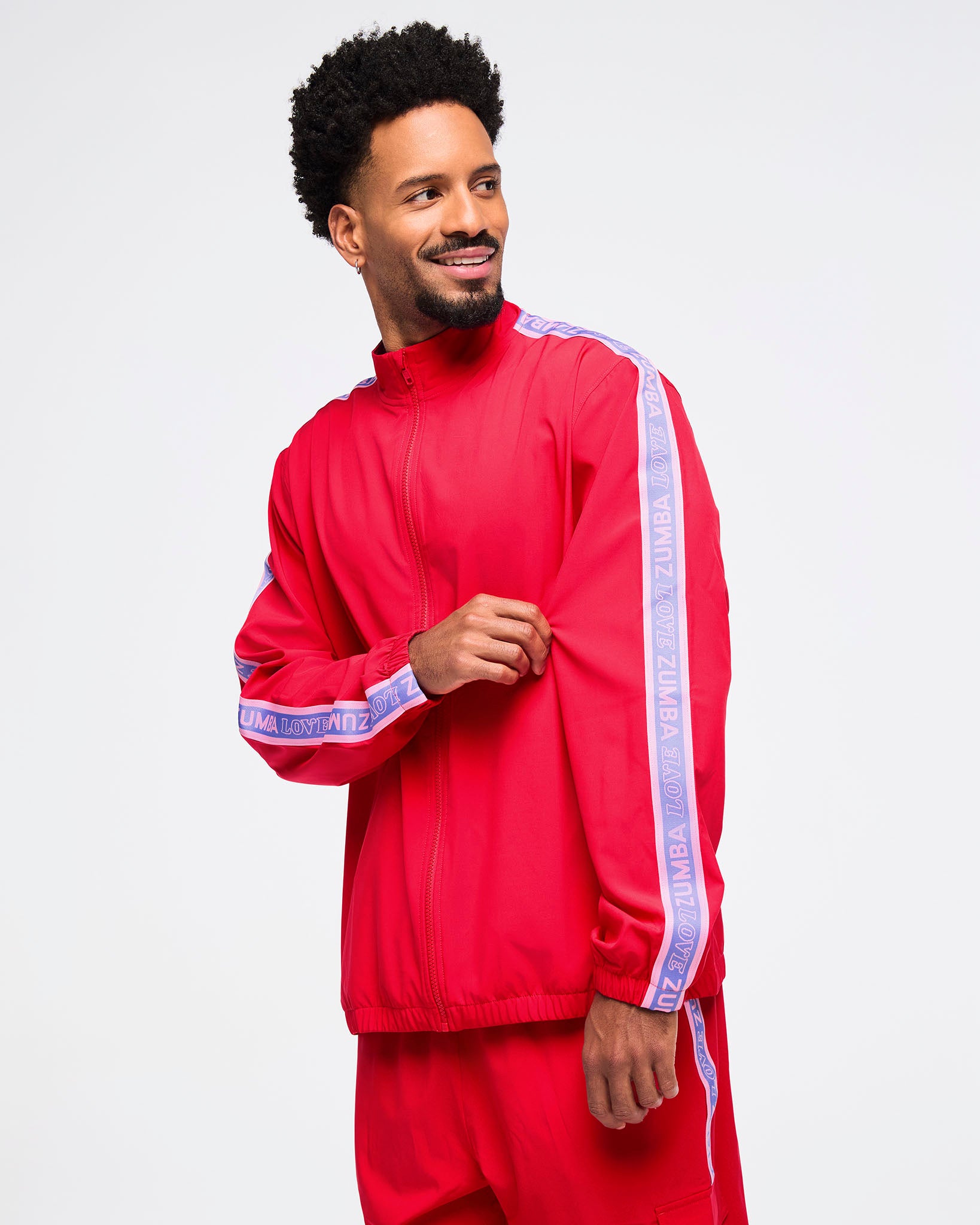 Zumba Wear ストライプジャケット Zumba Prep Crop Woven Jacket – Zumba Wear | STRONG iD